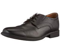 Clarks Whiddon Plain Mens Black Leather, 11