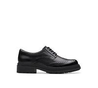 Clarks Wide Fit Orinoco3 Derby Shoes, Black, Size 6, Women Black