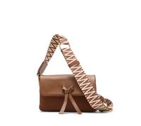 Clarks Women's Willow Mini Tan Combination Shoulder Bag, Cross Body Bag in Brown Clarks Brown One Size