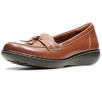 Clarks Women's 26067330 Ashland Bubble Slip-On Loafer, Brown, 5.5 UK