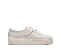 Clarks Women's 261778174 Trainers, Off White Lea, 7 UK