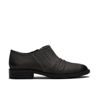Clarks Women's Adalynn Ezra, Black Leather, 10 Wide