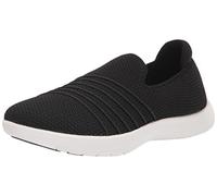 Clarks Women's Adella Step Sneaker, Black Knit, 3.5 UK