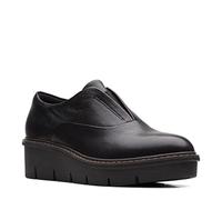 Clarks Airabell Sky, Black Leather, 10