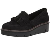 Clarks Women's Airabell Slip Loafer, Black (Black Suede), 7 UK