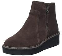 Clarks Women's Airabell Zip Chelsea Boot, Brown SDE, 7.5 UK
