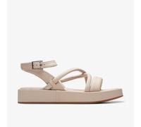 Alda Cross Leather Women's Slingback Sandals
