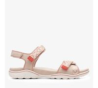 Clarks Women's Amanda Sprint Sports Sandal, Sand Suede, 6.5 UK