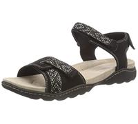 Clarks Women's Amanda Sprint Sport Sandal, Black Sde, 7 UK