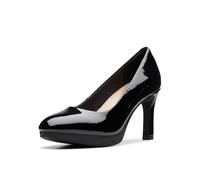Clarks Women's Ambyr 2 Braley Pump, Black Patent, 11 Wide