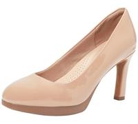 Clarks Women's Ambyr2 Braley Pump, Praline Patent, 11