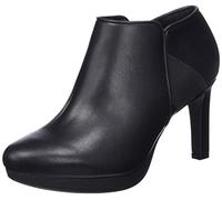 Clarks Women's Ambyr Joy Pump, Black Leather, 5 UK