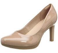 Clarks Women's Ambyr Joy Pump, Warm Beige Beige, 5.5UK