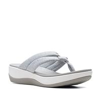 Clarks Women's Arla Kaylie Flip-Flop, Grey Textile, 5.5 UK