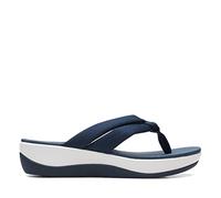 Clarks Women's Arla Kaylie Flip-Flop Sandals, Navy Textile, 6.5 UK