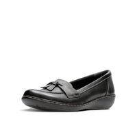 Clarks Women's Ashland Bubble Slip-On Loafer Black 11 XW US