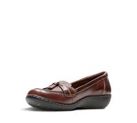CLARKS Women's Ashland Bubble Slip-On Loafer, Brown Multi, 4 UK