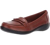CLARKS Women's Ashland Bubble Slip-On Loafer, Brown Multi, 5.5 UK