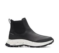 Clarks Atl Trek Up Waterproof Leather Boots In Black Size 5.5