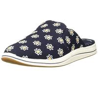 Clarks Women's Breeze Shore Mule, Navy Floral Print, 6.5 UK