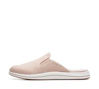 Clarks Women's Breeze Shore Mule, Taupe Canvas, 5 UK