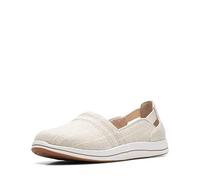 Clarks Womens Breeze Step II Loafer, Natural Interest, 3.5UK