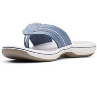 Clarks - Womens Brinkley Jazzh Sandals, Size: 7 M US, Color: Blue Grey