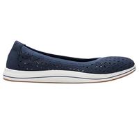 Clarks Women's Brinkley Roam Loafer Flat, Navy, 6.5 UK