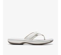 Ladies Clarks 'Brinkley Sea' Casual Toe Post Mule Sandals