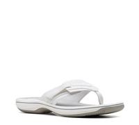 Clarks - Womens Brinkleykeelyh Shoes, Color White, Size: 8.5 UK