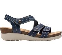 Clarks - Womens Calenne Clara Sandals, Color Navy Combi, Size: 4 UK Wide