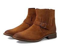 Clarks Women's Camzin Loop, Tan Suede, 6.5 Wide