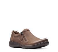 Clarks Women's Carleigh Ray Oxford, Taupe Nubuck, 8.5 UK Wide