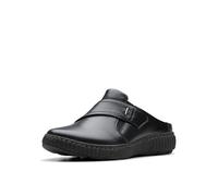 Clarks Women's Caroline Bay Mule, Black Leather, 4.5 UK