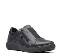 Clarks Women's Caroline Cove Oxford, Black Leather, 7.5