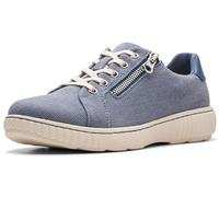 Clarks - Womens Caroline Echo Shoes, Color Denim, Size: 3.5 UK