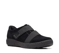 Clarks Women's Caroline Holly Oxford, Black Suede, 3.5 UK Wide