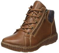 Clarks Women's Caroline Park Fashion Boot, Dark Tan Lea, 3.5 UK
