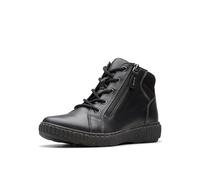 Clarks Women's Caroline Park Ankle Boot, Black Combi, 4.5 UK