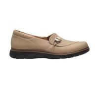 Clarks Women's, Certina Ease Slip-On, Pebble Nubuck, 7.5 UK