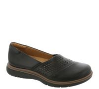 Clarks - Womens Certina Edge Shoes, Color Black Leather, Size: 6.5 UK