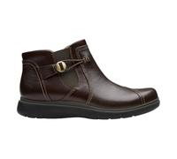 Clarks - Womens Certina Joy Boot, Color Dark Brown, Size: 5.5 UK