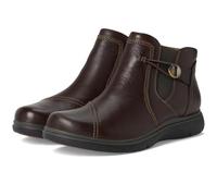 Clarks - Womens Certina Joy Boot, Color Dark Brown, Size: 8.5 UK Wide
