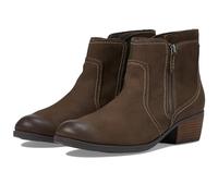 Clarks Women's Charlten Ave Ankle Boot, Slate Nubuck, 6.5 Wide