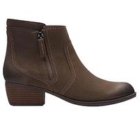 Clarks Women's Charlten Ave Fashion Boot, Slate Nubuck, 5 UK