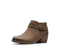 Clarks - Womens Charlten Rae Boot, Color Mushroom O, Size: 7.5 UK