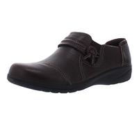 Clarks Women's Cheyn Madi Slip-On Loafer, Dark Brown, 9 UK