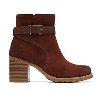 Clarks Women's Clarkwell Hall Fashion Boots, British Tan Sde, 2.5 UK