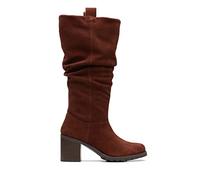 Clarks Women's Clarkwell Rise Fashion Boots, British Tan Sde, 7 UK