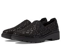 Clarks Womens Collection Loafer, Black Text, 7